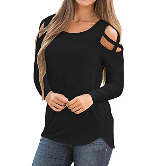 Tops - Cold Shoulder Top